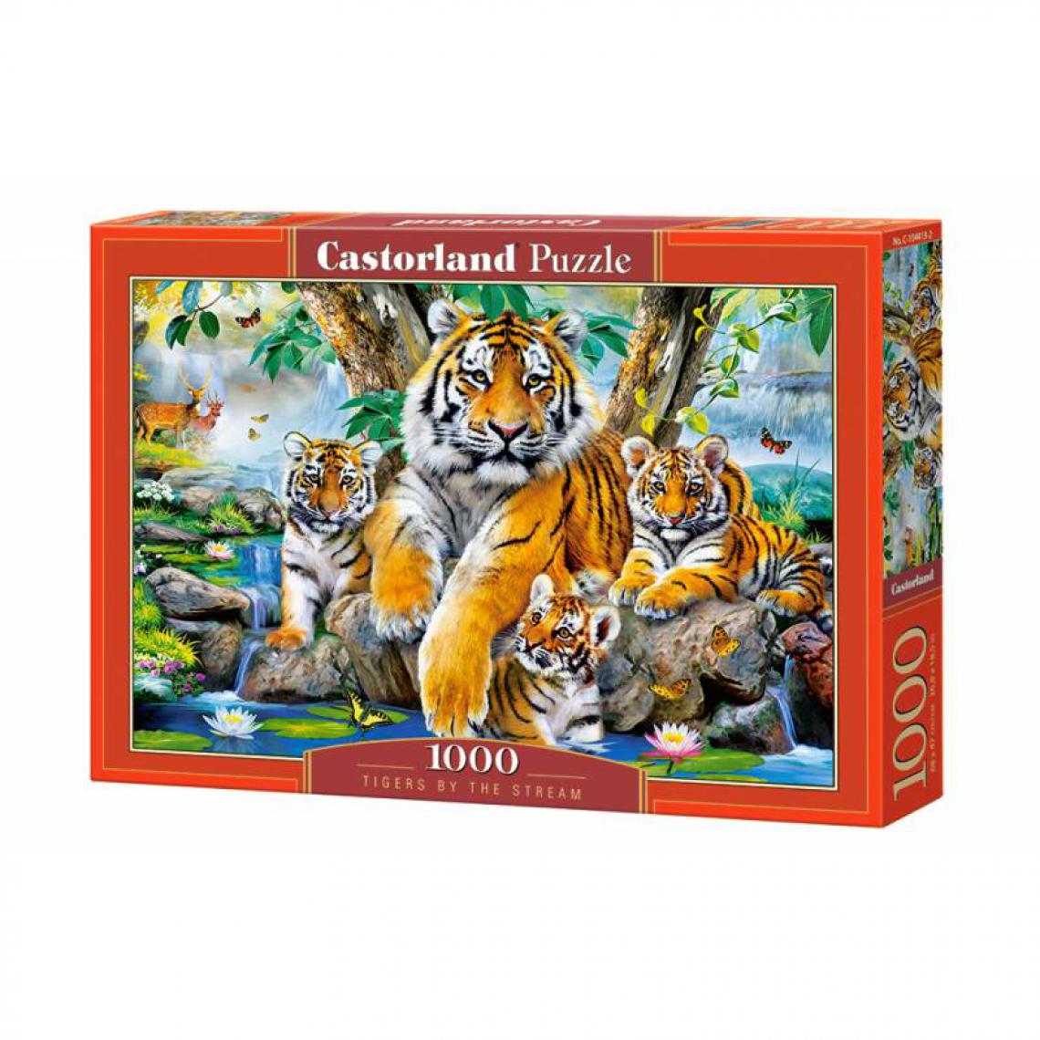 Castorland - TIGER BY THE STREAM - Animaux