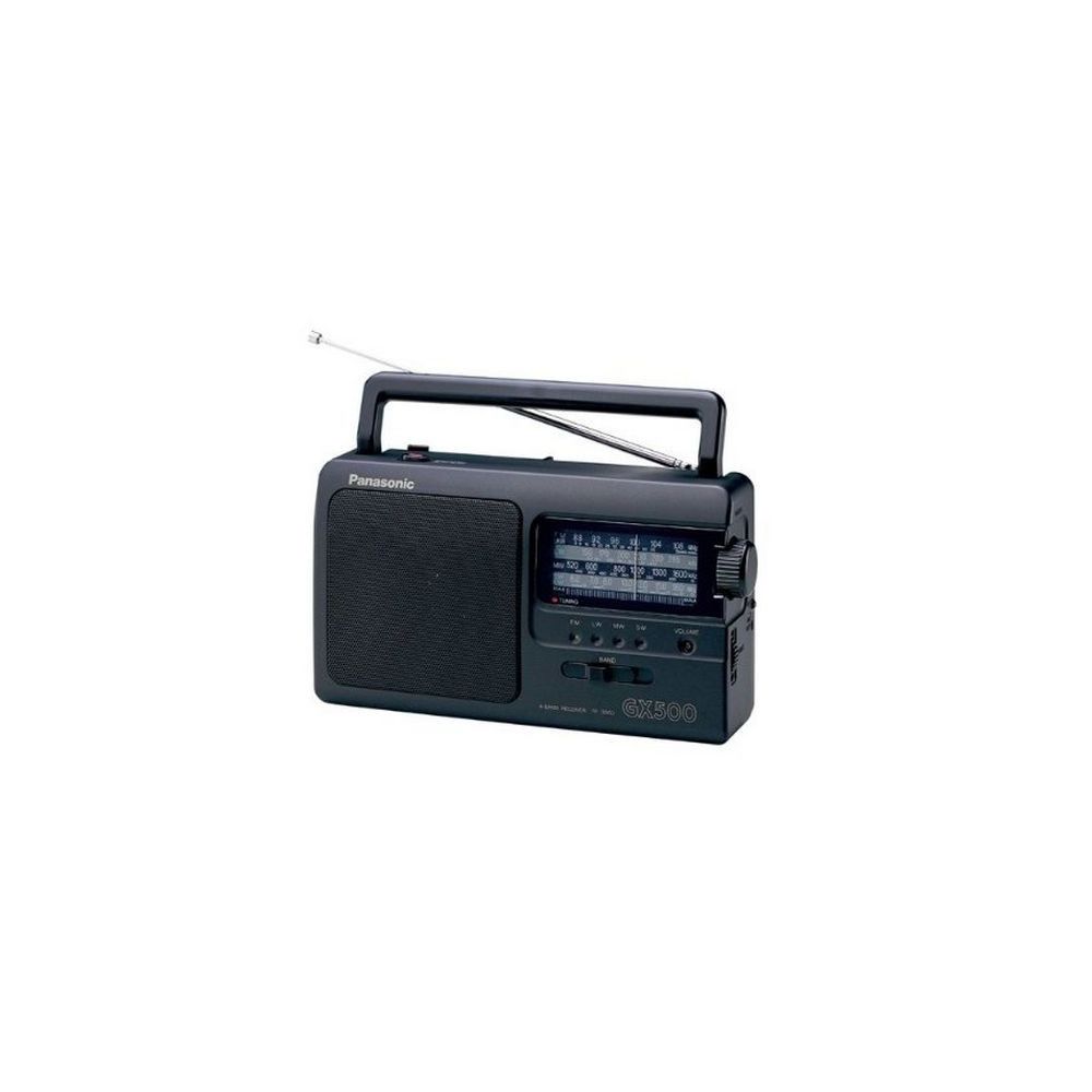 Totalcadeau - Poste radio transistor Noir - Radio portable FM - Radio
