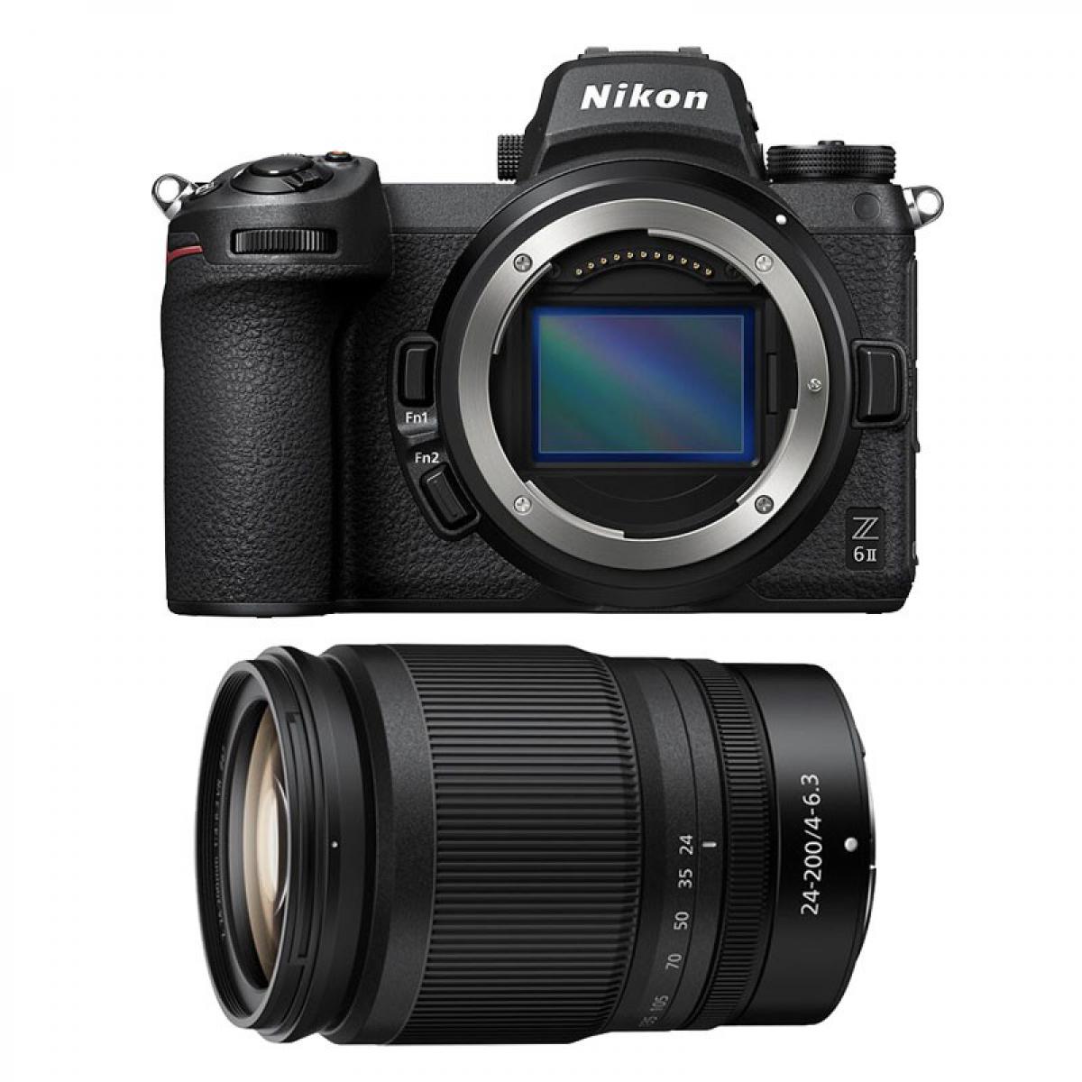 Nikon - NIKON Z6 II + Z 24-200mm f/4-6.3 S - Appareil Hybride