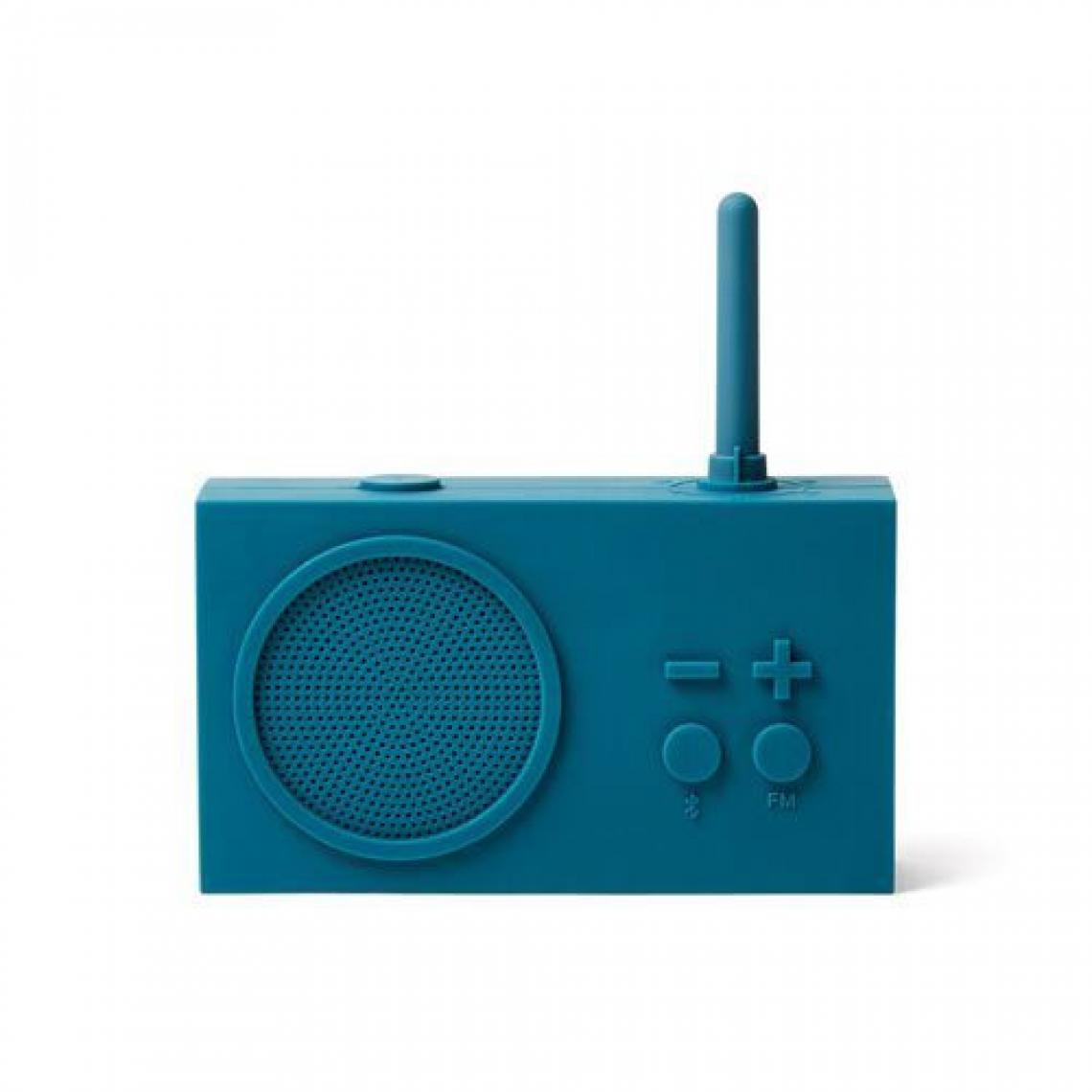 Lexon - Radio FM & Enceinte Bluetooth Lexon Tykho 3 Bleue Canard - Radio