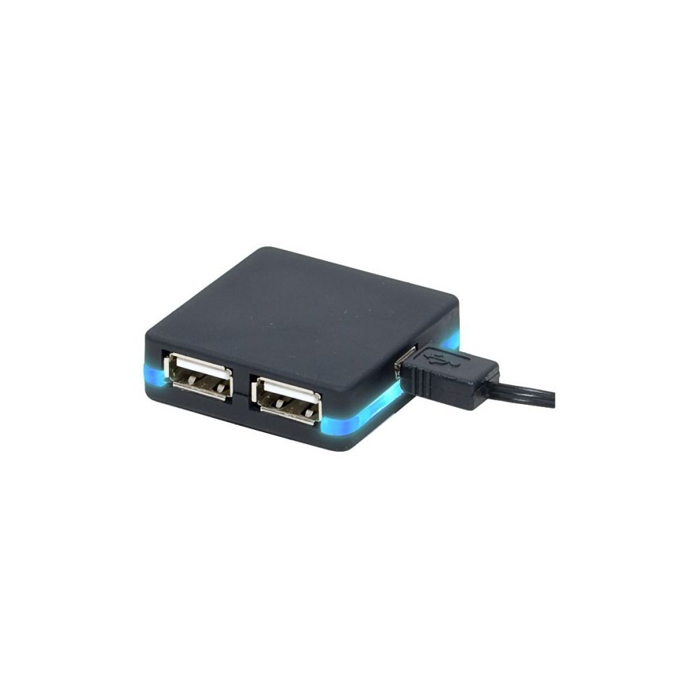 Abi Diffusion - Hub USB 2.0 HighSpeed - 4 ports + LED - Hub