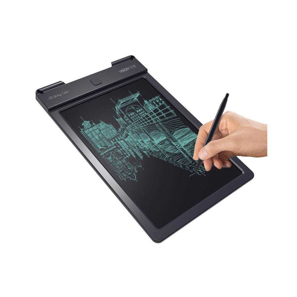 Wewoo - Tablette graphique 13 pouces LCD écriture manuscrite dessin esquisse Graffiti griffonnage Doodle Conseil ou bureau à domicile écrit (noir) - Tablette Graphique
