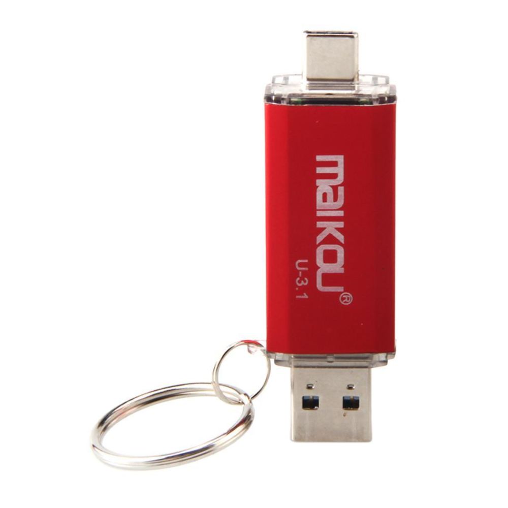 marque generique - 2 en 1 USB 3.0+ Type C OTG Lecteur Flash Memory Stick U Disk Haute Vitesse 64 Go - Clés USB