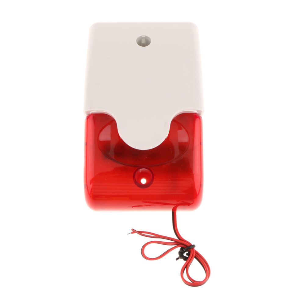 marque generique - feu de signalisation de précaution alarme de trafic lampe de poche système de sécurité rouge - Webcam