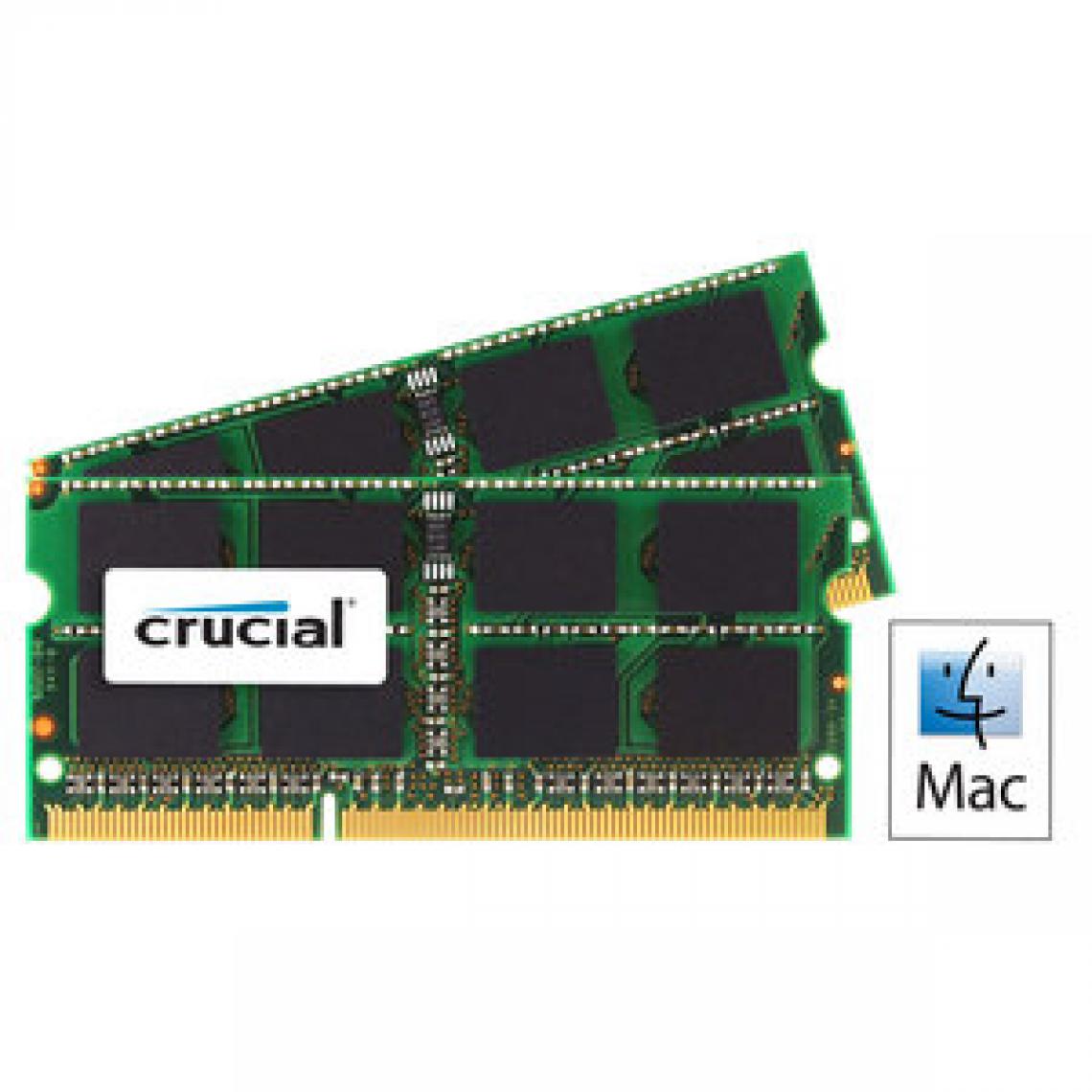Crucial - for Mac SO-DIMM 16 Go (2 x 8 Go) DDR3 1866 MHz CL13 - RAM PC Fixe