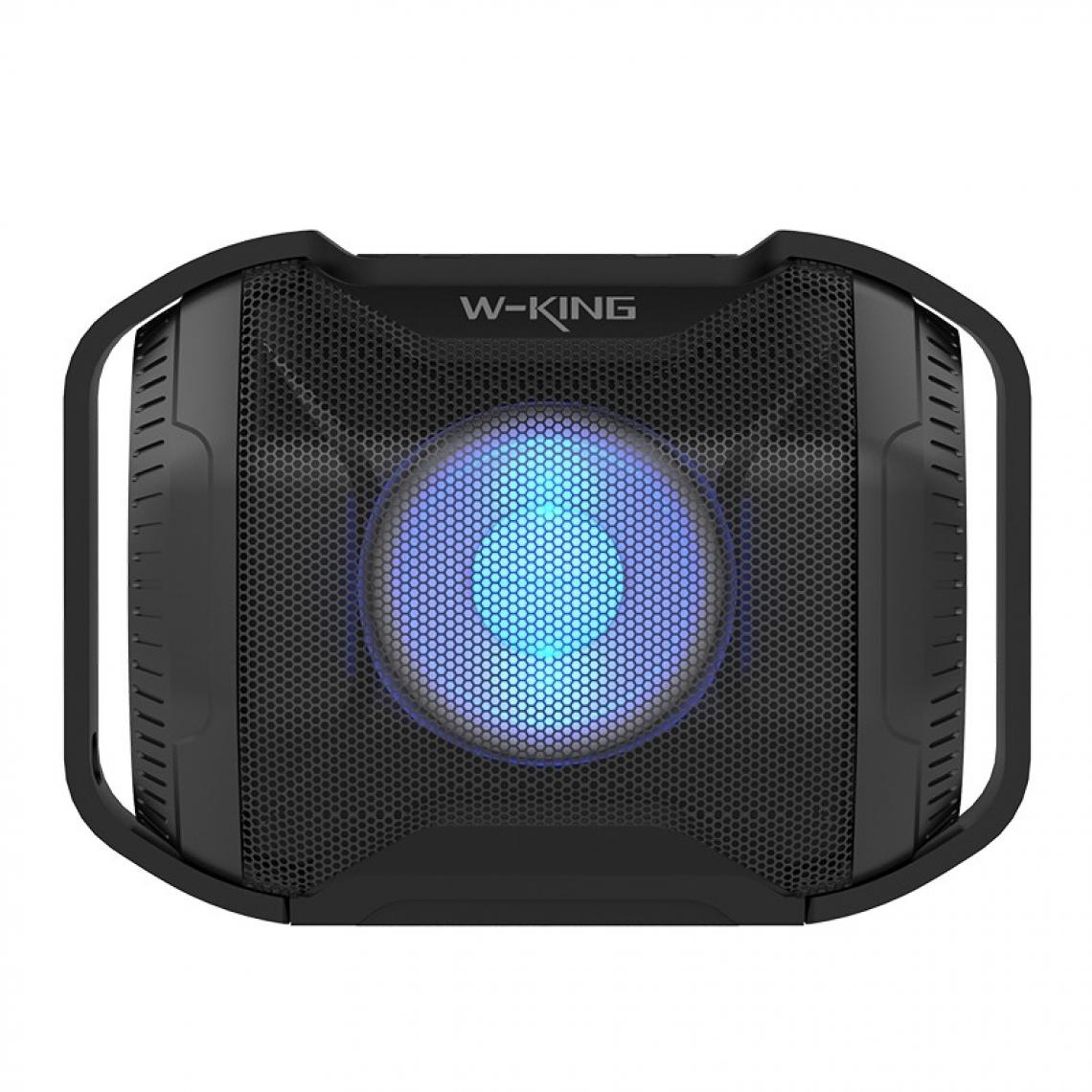 Wewoo - Enceinte Bluetooth étanche S8 5W Haut-Parleur IPX5 Avec Extérieur Portable Lumière Légère Pour Moteur / Vélo Hander - Enceintes Hifi