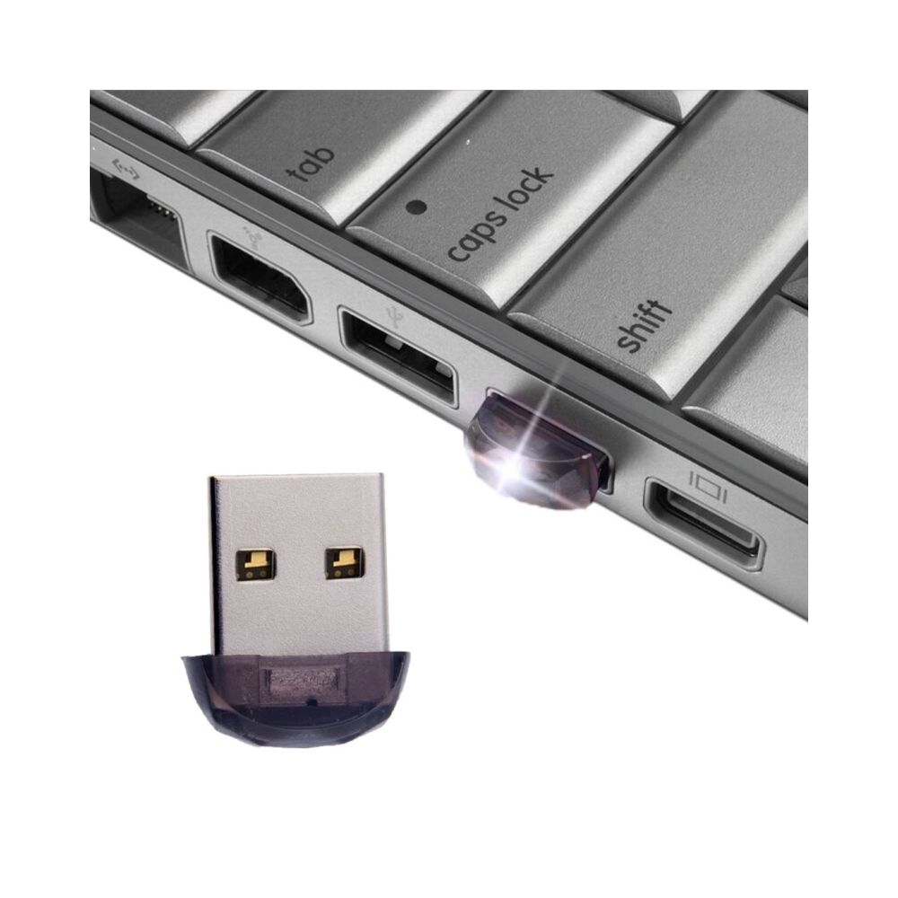 Wewoo - Clé USB noir pour PC et ordinateur portable Diamond Cut Style 8 Go Mini lecteur flash USB - Clés USB