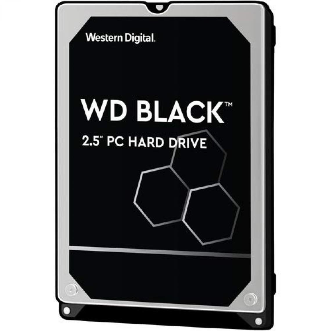 Western Digital - WD Black Mobile 500Go SATA 6Gb/s 7mm WD Black Mobile 500Go HDD 7200rpm SATA serial ATA 6Gb/s 64Mo cache 2.5p 7mm Heigth RoHS compliant internal Bulk - Disque Dur interne