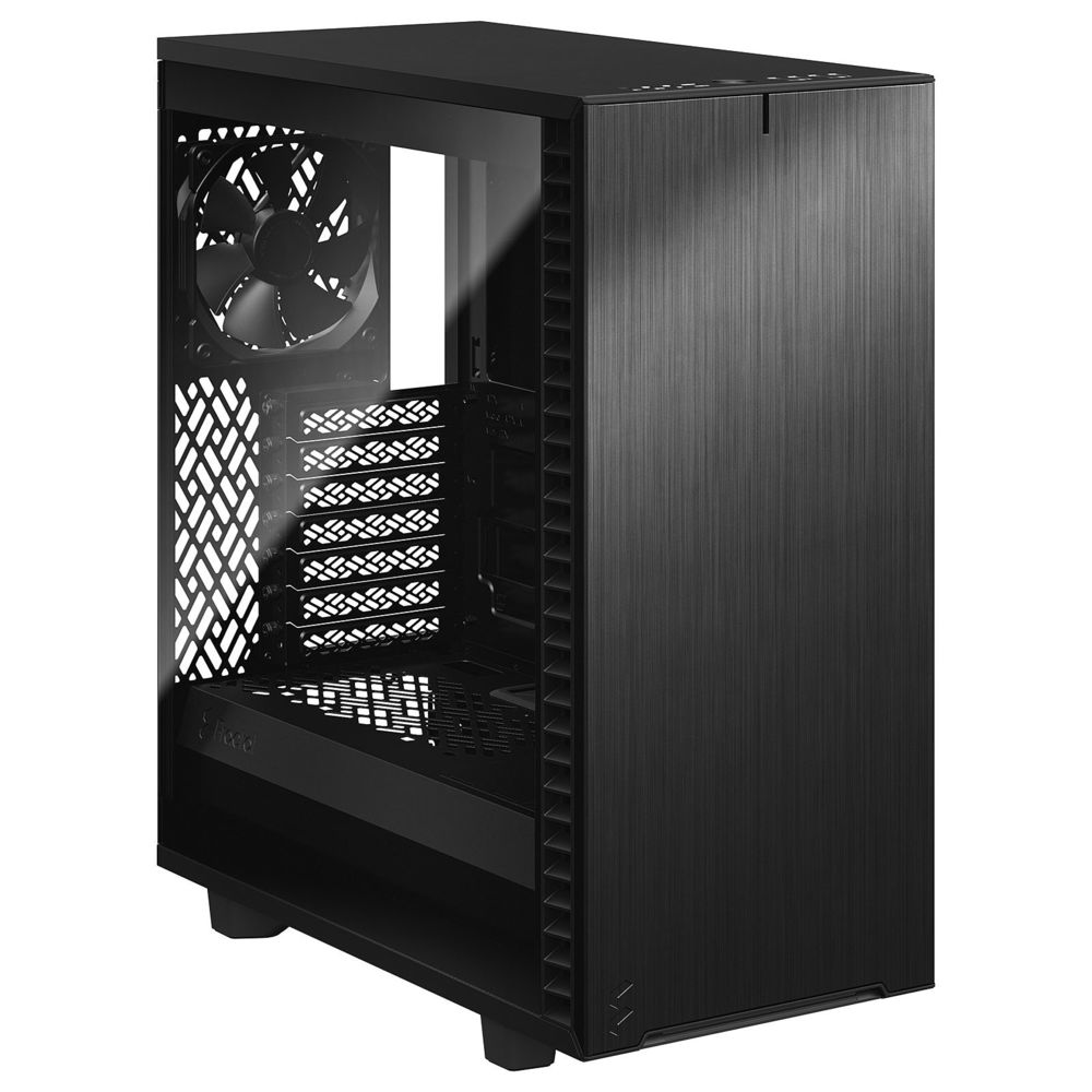 Fractal Design - Define 7 Compact Noir - Panneau Verre Trempé Clair - Boitier PC