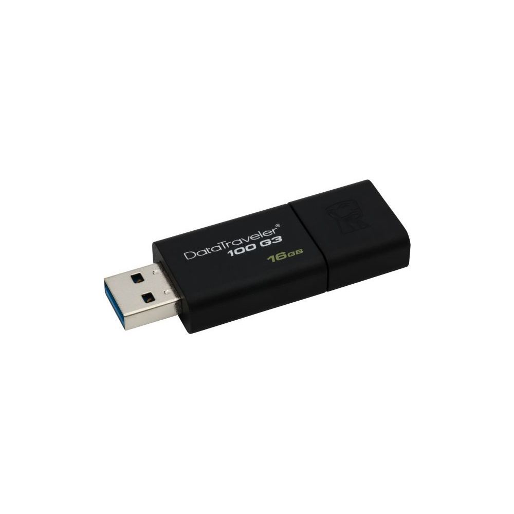 Kingston - Clé USB KINGSTON 16GB USB 3 DataTraveler 100 G3 - Clés USB