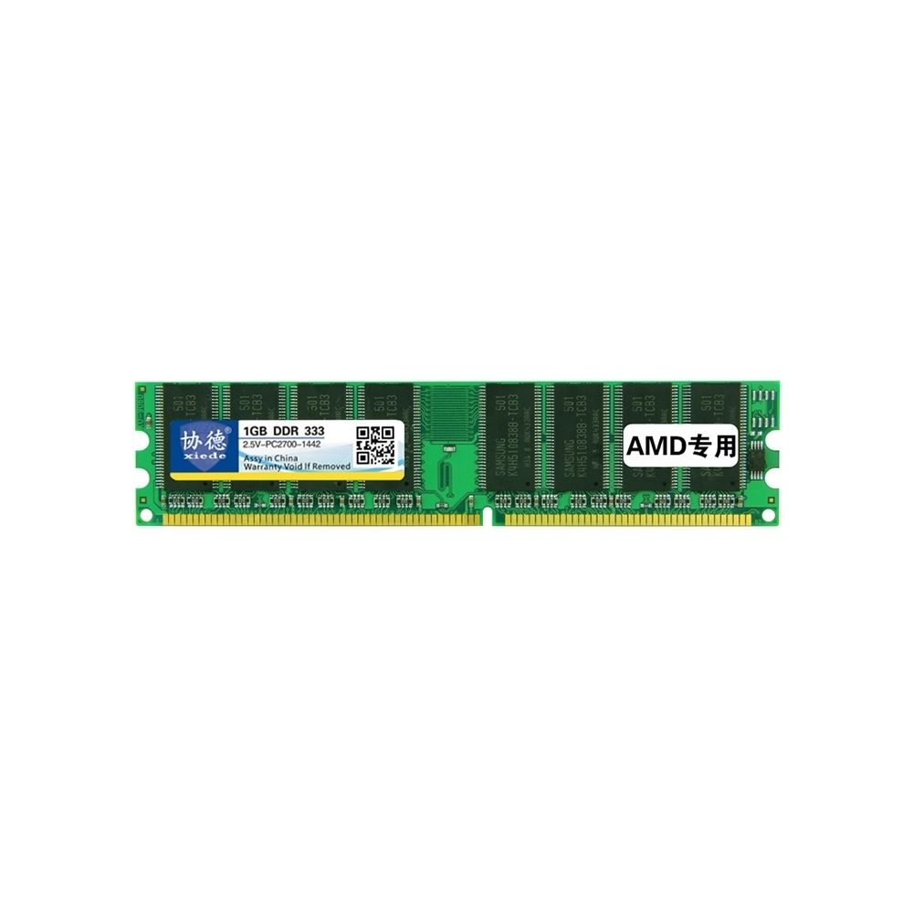 Wewoo - Mémoire vive RAM DDR 333 MHz, 1 Go, module général de AMD spéciale pour PC bureau - RAM PC Fixe