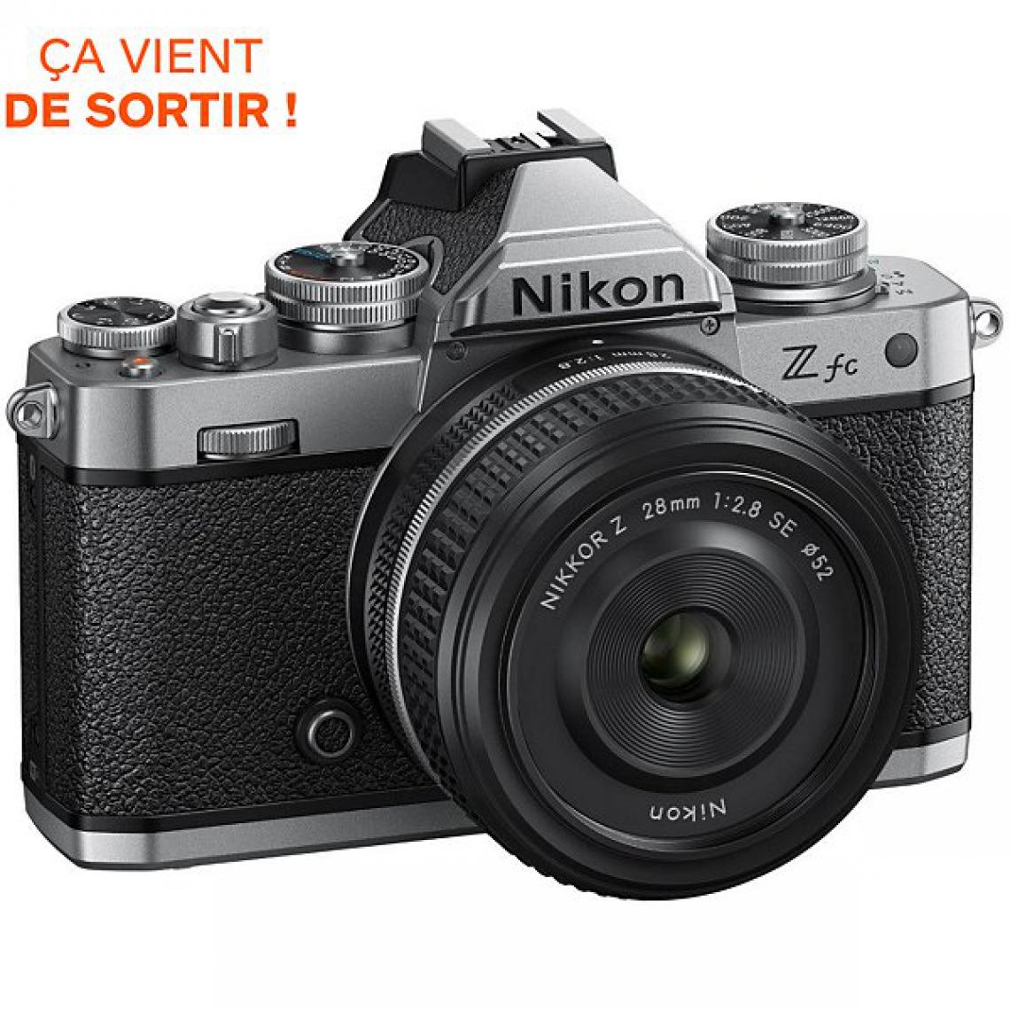 Nikon - Appareil photo Hybride Z fcLens Kit 28 f/2.8 SE - Appareil compact