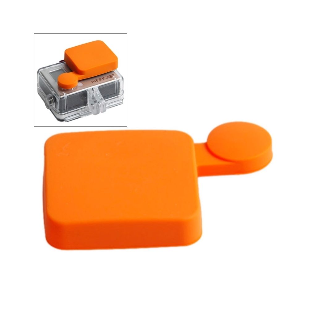 Wewoo - Orange pour GoPro Hero 4 / 3+ Casquette Silicone - Caméras Sportives