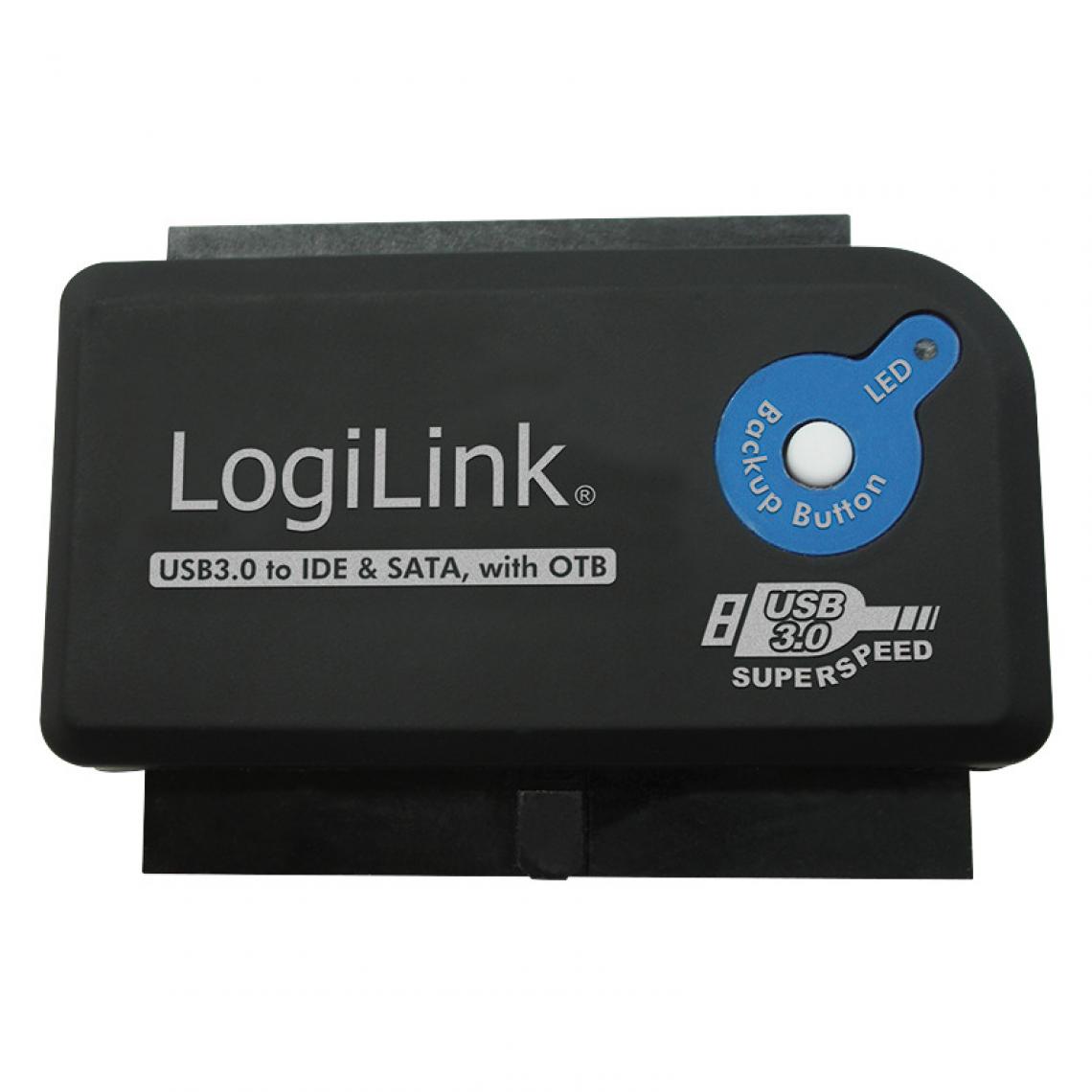 Logilink - LogiLink Adaptateur USB 3.0 - IDE & SATA avec fonction OTB () - Hub