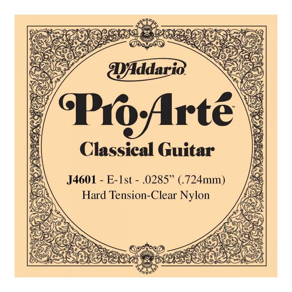 D'Addario - D'Addario J4601 - Corde au détail Pro-Arte Mi aigu guitare classique - Accessoires instruments à cordes