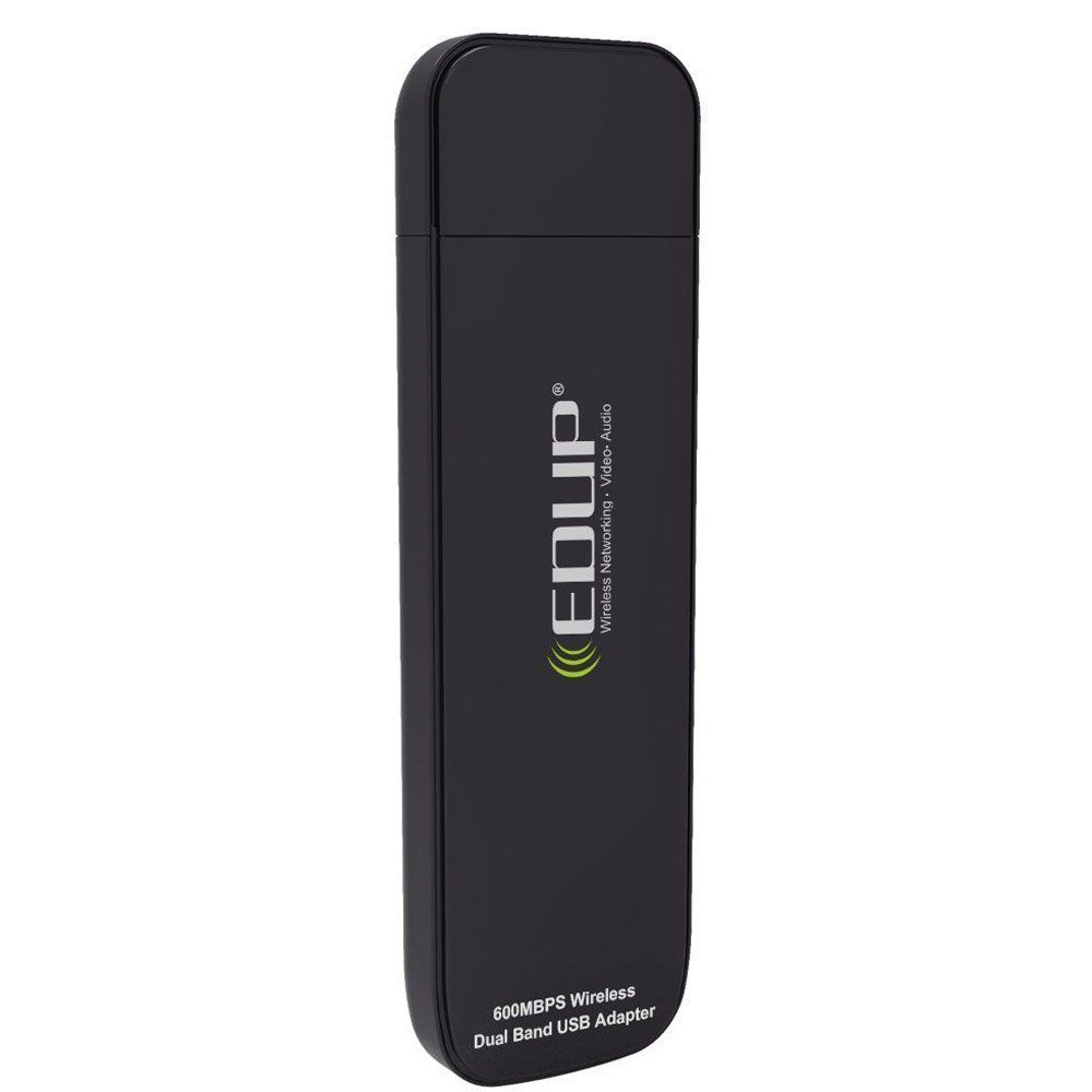 marque generique - Adaptateur USB Wifi sans fil double bande 600 Mbps - Noir - Modem / Routeur / Points d'accès