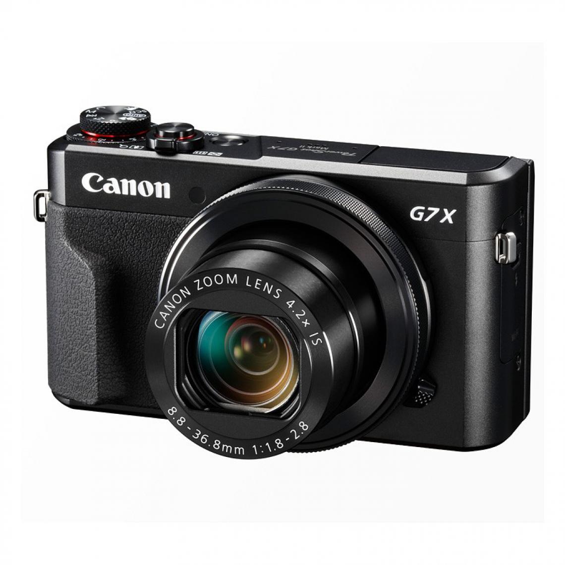 Canon - Appareil photo numérique compact PowerShot G7X Mark II noir - Appareil compact