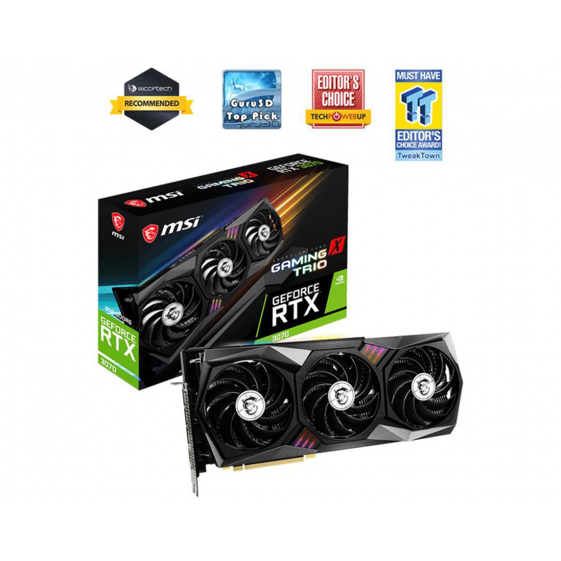 Msi - GeForce RTX 3070 GAMING Z TRIO - Carte Graphique NVIDIA