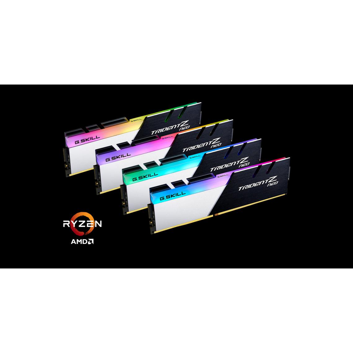 Gskill - Trident Z Neo 32 Go (4x 8 Go) DDR4 3600 MHz CL16 - RAM PC Fixe