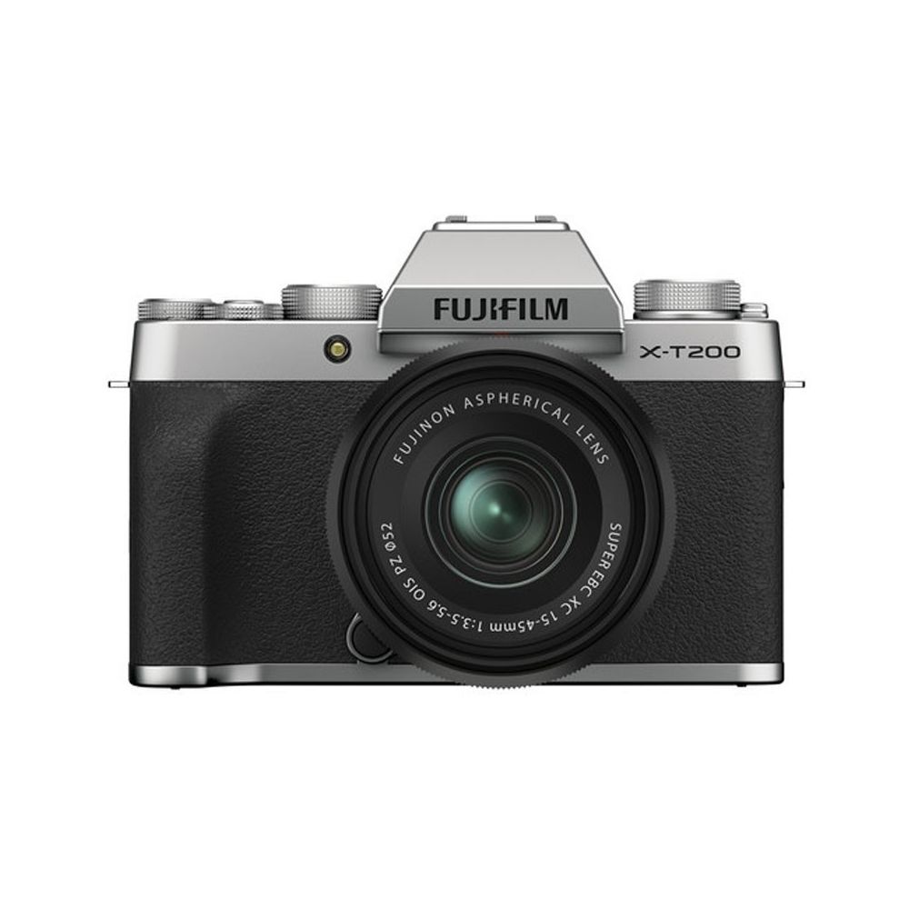 Fujifilm - PACK FUJIFILM X-T200 Silver + Objectif XC15-45 PZ - Appareil Hybride