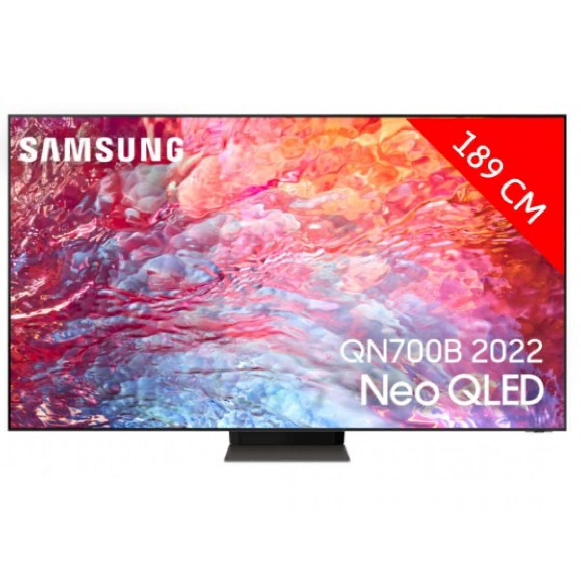 Samsung - TV Neo QLED 8K 189 cm QE75QN700BTXXC - TV 66'' et plus