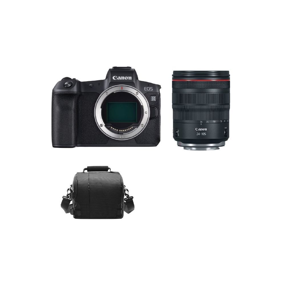 Canon - CANON EOS R KIT RF 24-105mm F4L IS USM + camera Bag - Reflex Grand Public