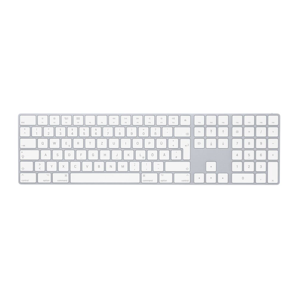Apple - Apple MQ052D/A clavier Bluetooth QWERTZ Allemand Blanc - Clavier