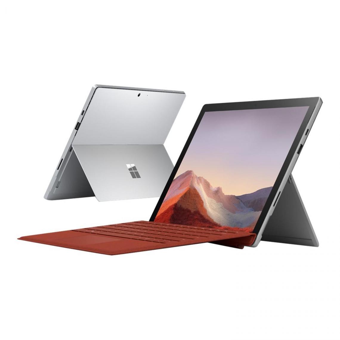 Microsoft - Microsoft MS Srfc Pro 7 i5 8Go 256Go Platin. UK DM MS Surface Pro7 12.p Intel Core i5-1035G4 8Go 256Go Comm SC EngBrit UK/Ireland Only Hdwr Commercial Platinum - Tablette Windows