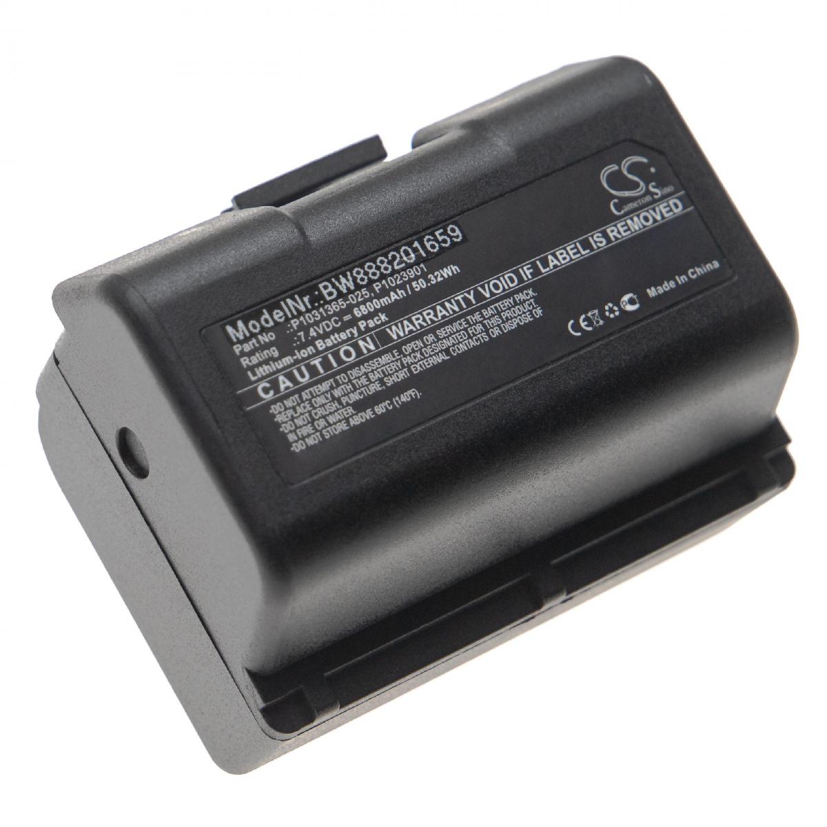 Vhbw - vhbw batterie remplace Zebra P1031365-069, P1051378 pour imprimante photocopieur scanner imprimante à étiquette (6800mAh, 7,4V, Li-Ion) - Imprimante Jet d'encre