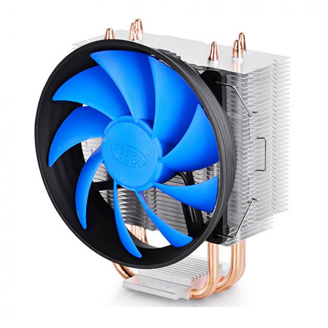 Universal - Ventilateur thermique du processeur Ventilateur de refroidissement silencieux | Refroidissement du ventilateur(Bleu) - Ventilateur Pour Boîtier