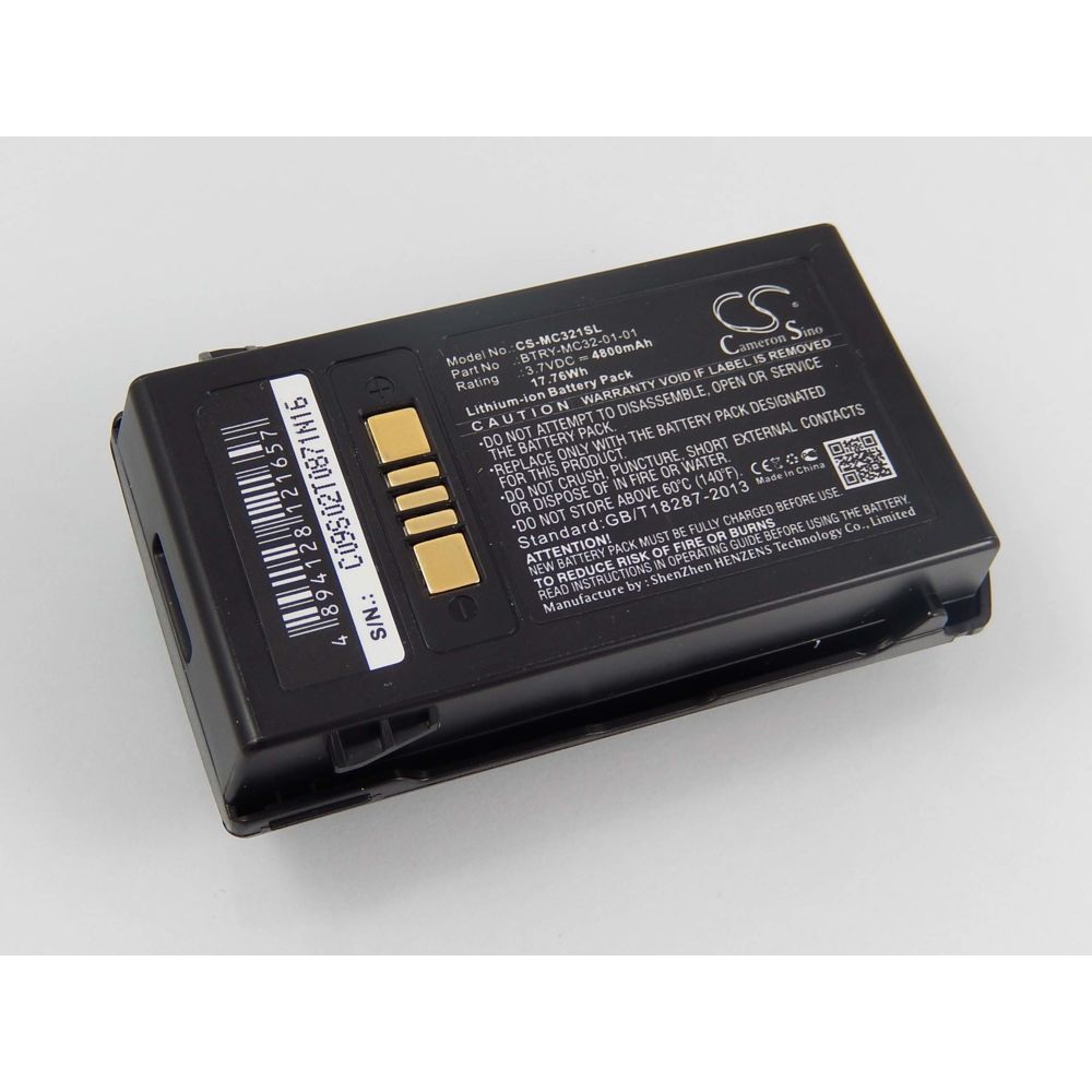 Vhbw - vhbw Batterie Li-Ion 4800mAh (3.7V) pour terminal à code barres tel que Motorola BTRY-MC32-01-01 - Caméras Sportives