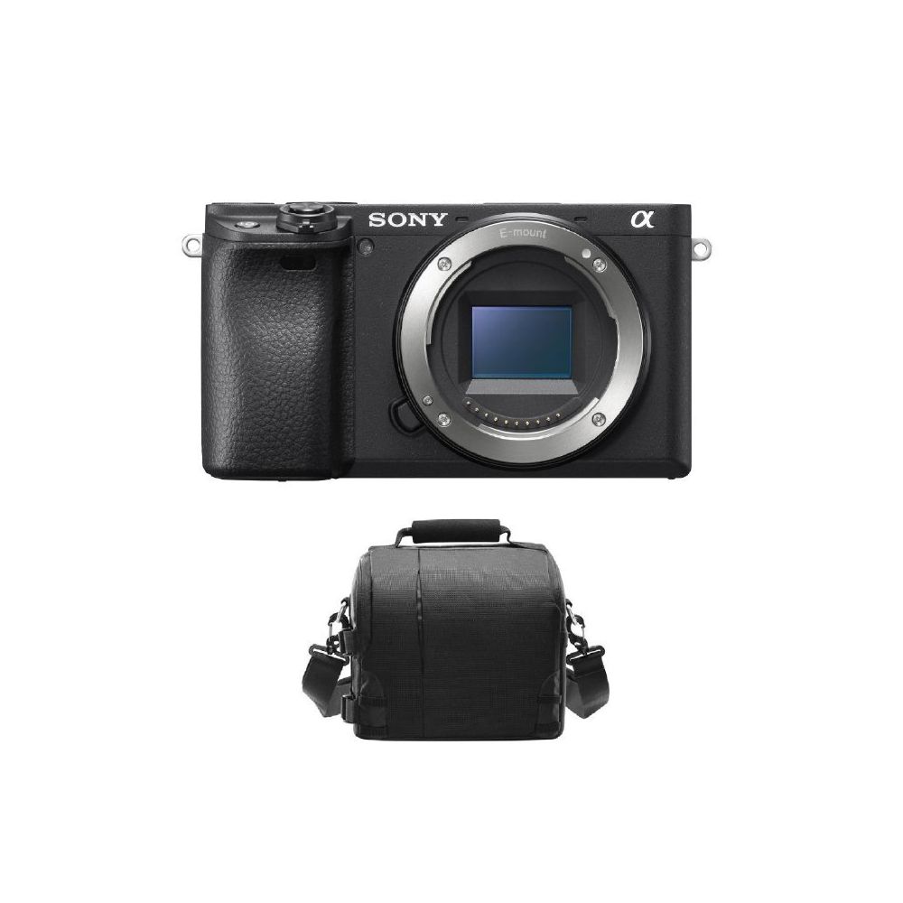 Sony - SONY A6400 Body Black + camera Bag - Reflex Grand Public