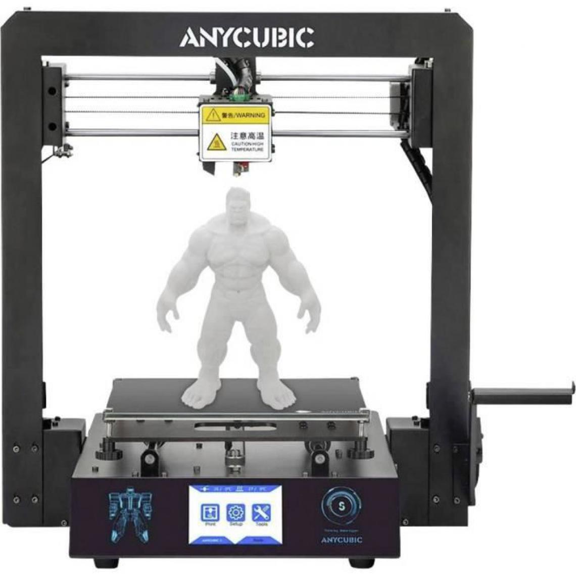 Arzopa - Anycubic i3 Mega S Imprimante 3D avec UltraBase Supporte le filament PLA de 1,75 mm - Imprimante 3D