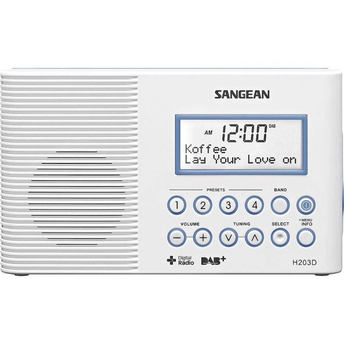 Sangean - SANGEAN - AQUATIC 203 (H-203 DAB) - Radio