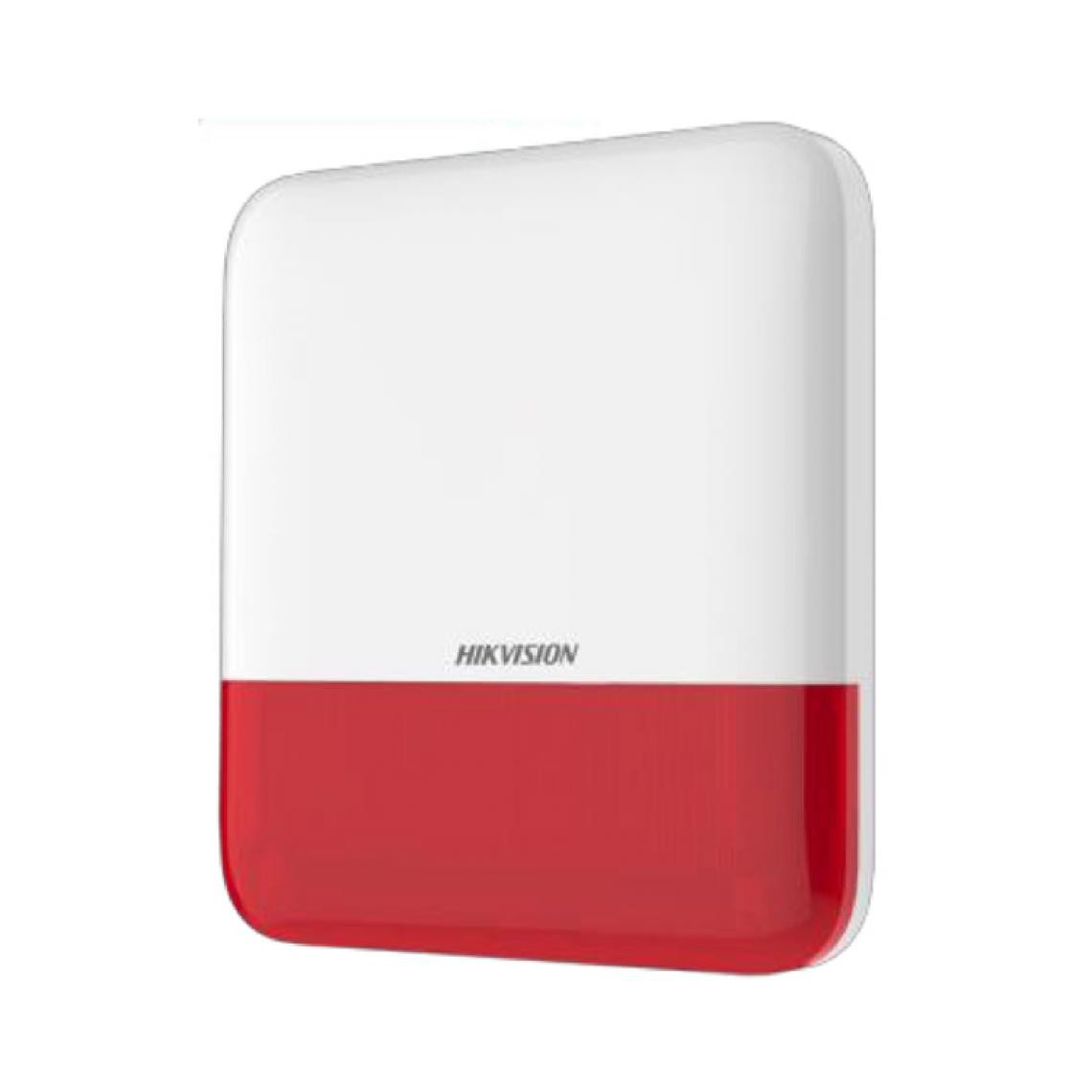Hikvision - Sirène extérieure sans fil Hikvision DS-PS1-E-WE rouge 110 décibels - Accessoires sécurité connectée