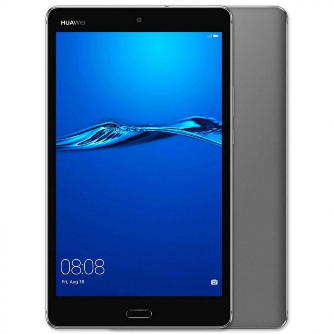 Huawei - Huawei Mediapad M3 Lite 8 - 8'' - Wifi - 32Go, 3Go RAM - Gris - Tablette Android