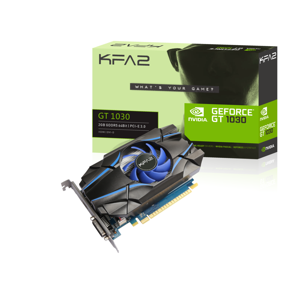 Kfa2 - GeForce GT 1030 - 2 Go - Carte Graphique NVIDIA