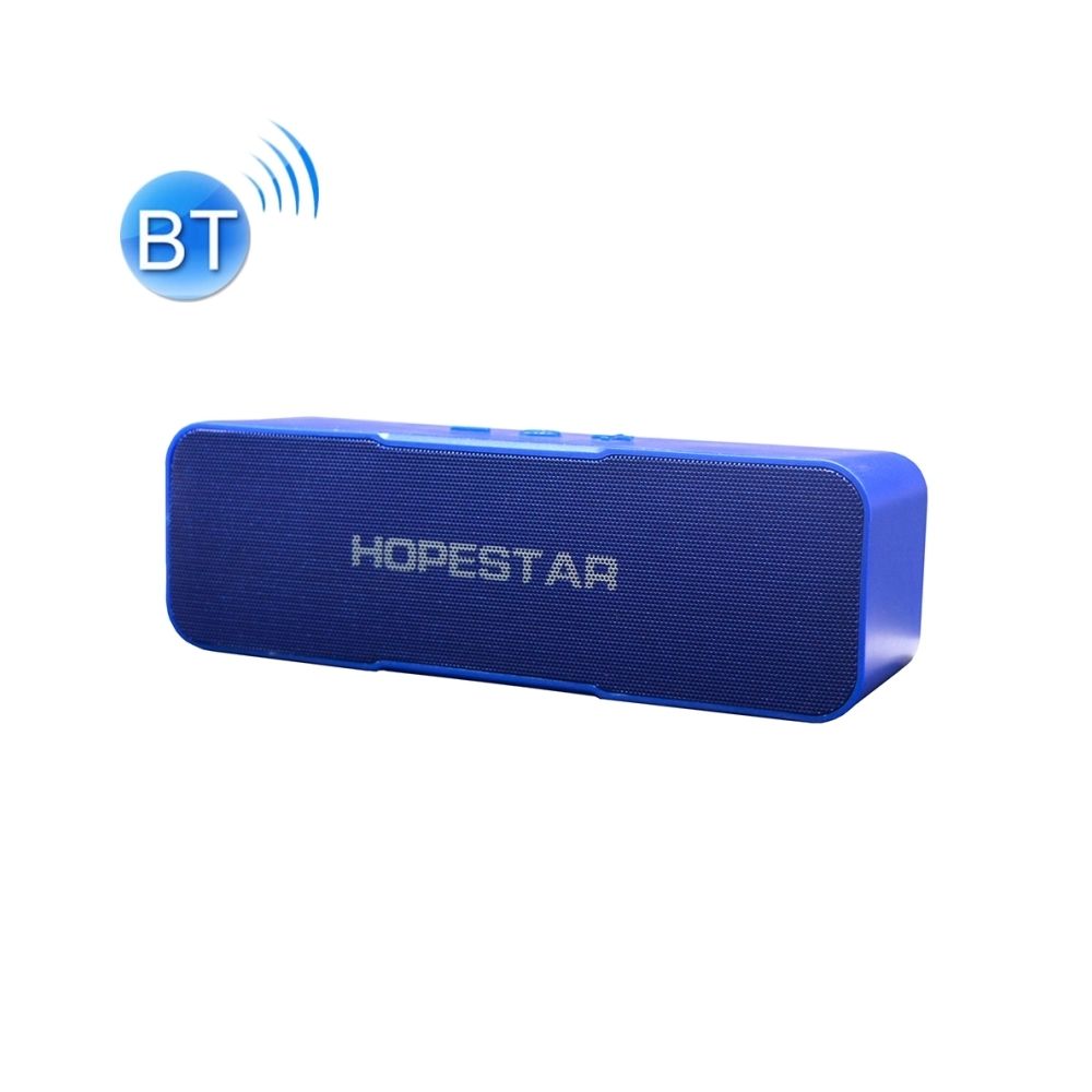 Wewoo - Mini enceinte Bluetooth bleu HOPESTAR H13 Mini Portable Lapin Sans Fil Haut-Parleur, Micro Intégré, Soutien AUX / Main Appel Gratuit / FM / TF - Enceintes Hifi