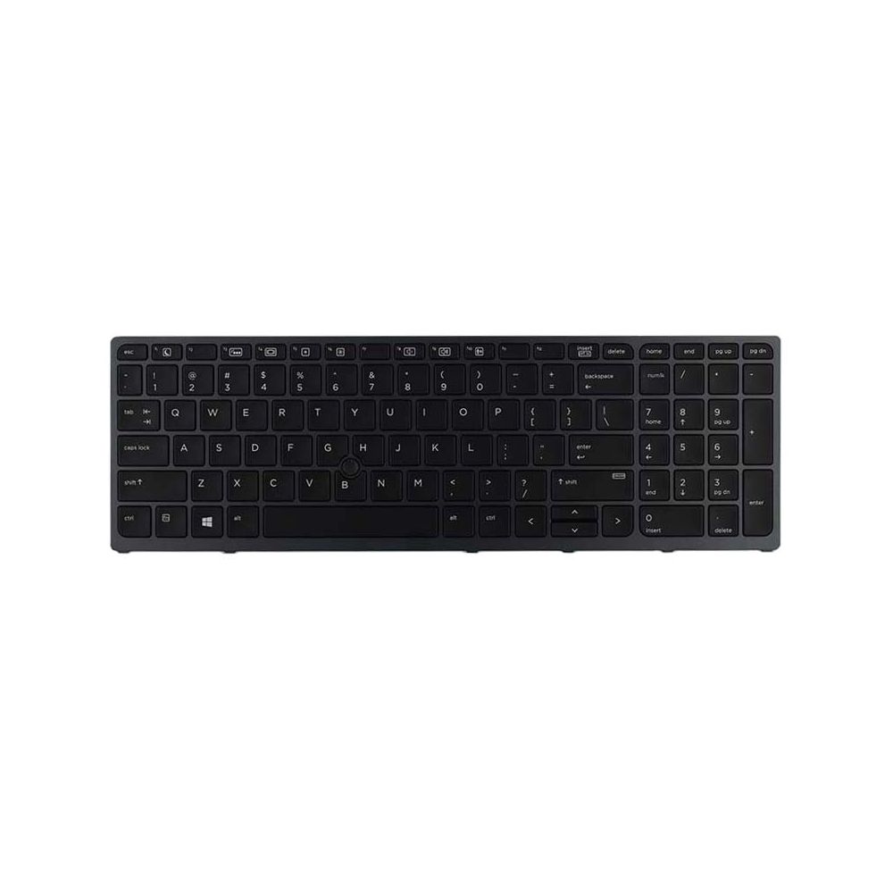 Hp - HP Backlit keyboard assembly (Germany) Clavier - Accessoires Clavier Ordinateur