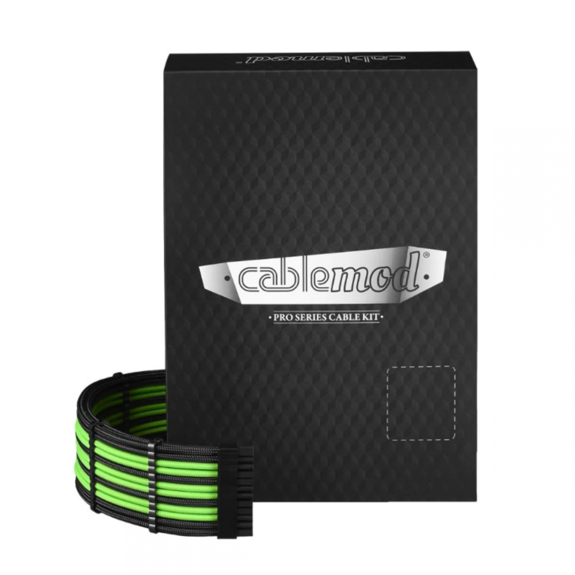 Cablemod - PRO ModMesh RT-Series Cable Kit - Noir / Light Vert - Câble tuning PC