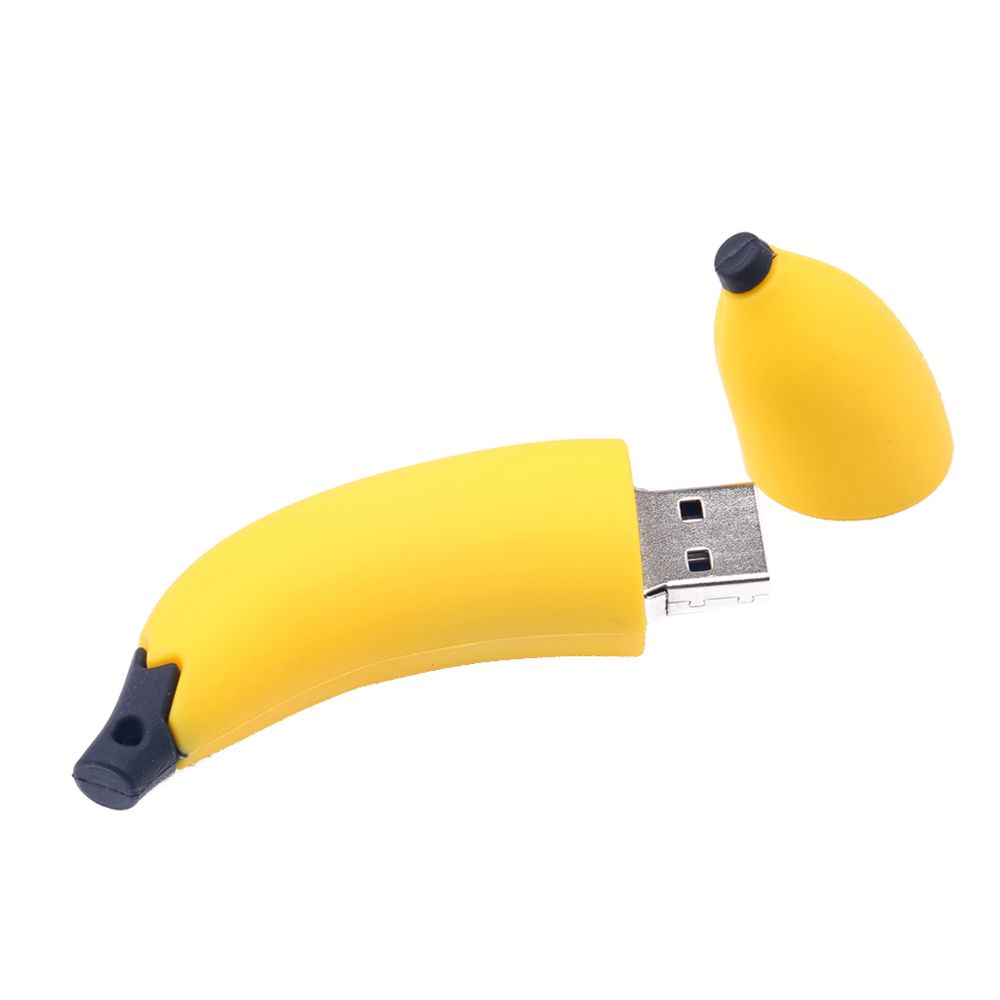marque generique - modèle de banane usb lecteur flash lecteur de clé USB pour ordinateur portable 64gb - Clés USB