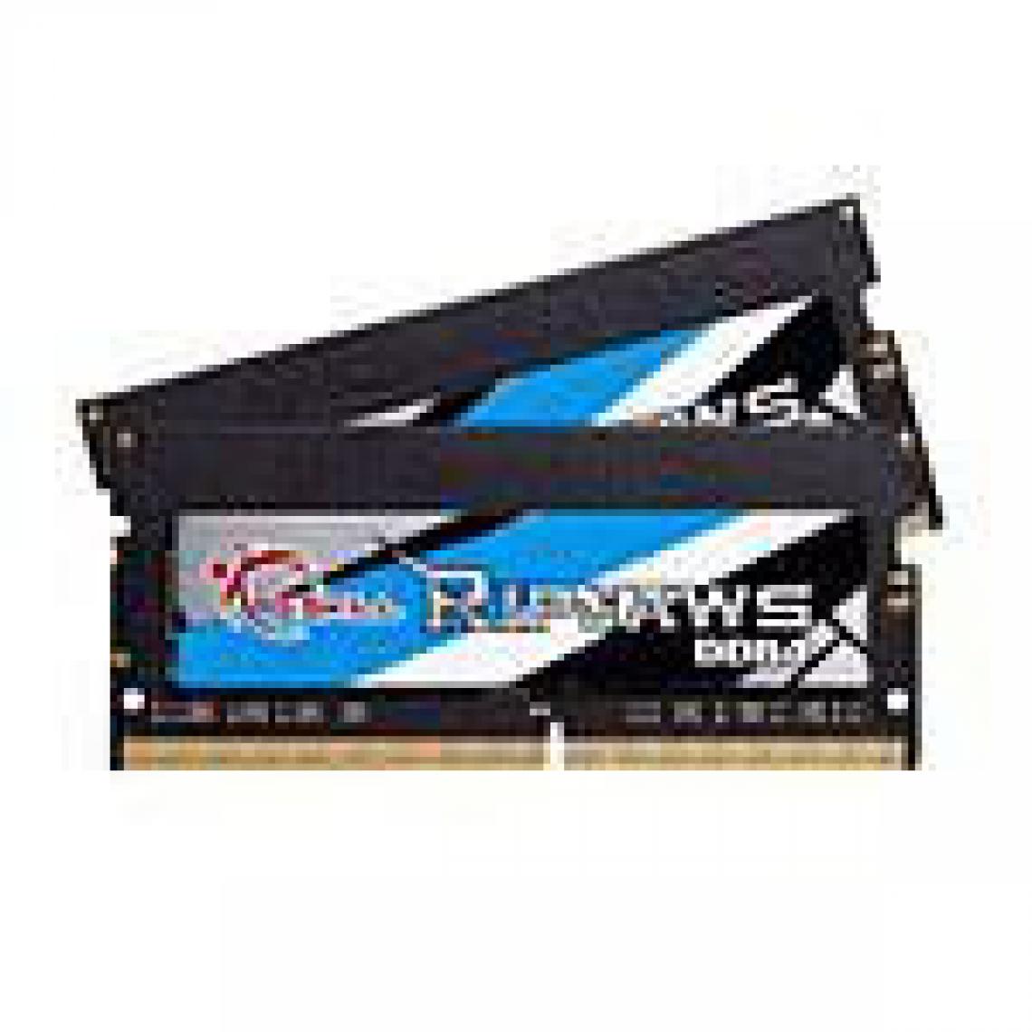 Gskill - RipJaws Series SO-DIMM 32 Go (2 x 16 Go) DDR4 3200 MHz CL22 - RAM PC Fixe