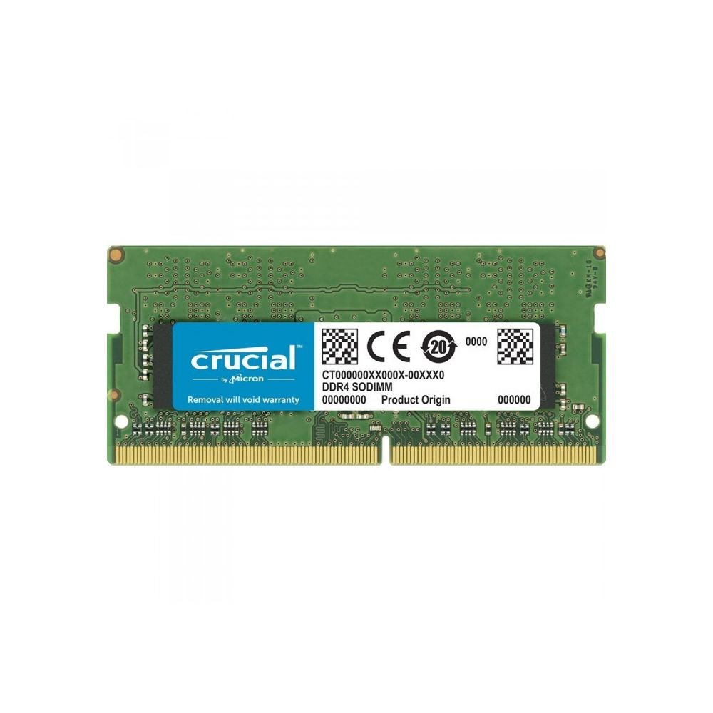 Crucial - Crucial SO-DIMM DDR4 16 Go 3200 MHz CL22 DR X8 - CT16G4SFD832A - RAM PC Fixe