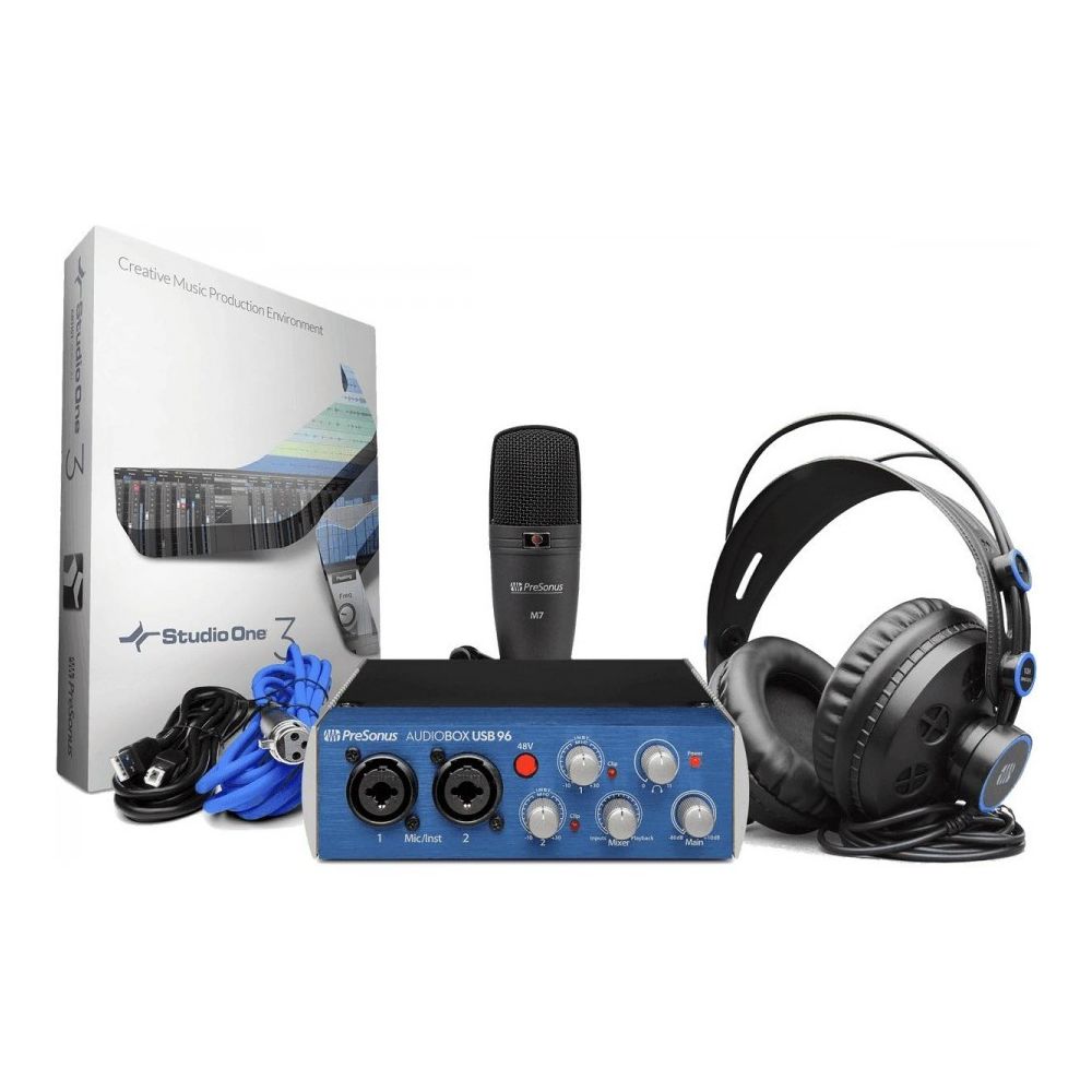 Presonus - Presonus AudioBox96 studio - Interface + micro + casque - Interfaces audio
