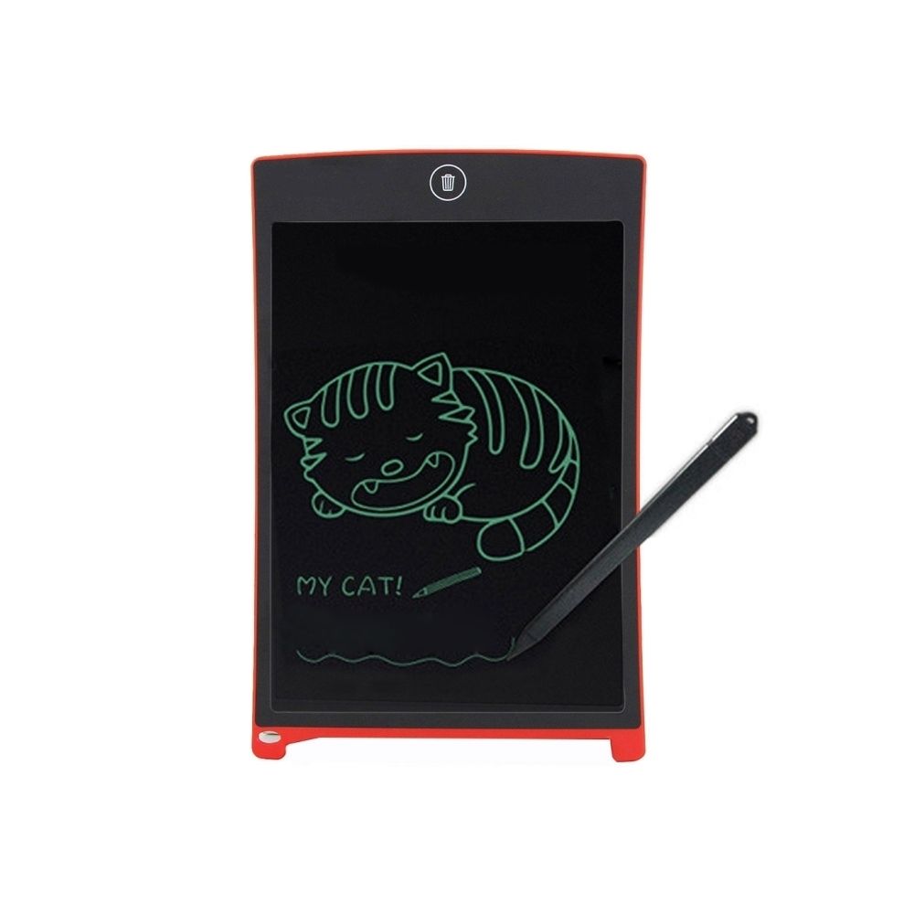 Wewoo - Tablette graphique rouge 8,5 pouces LCD de détection de la pression E-Note / d'écriture sans papier - Tablette Graphique