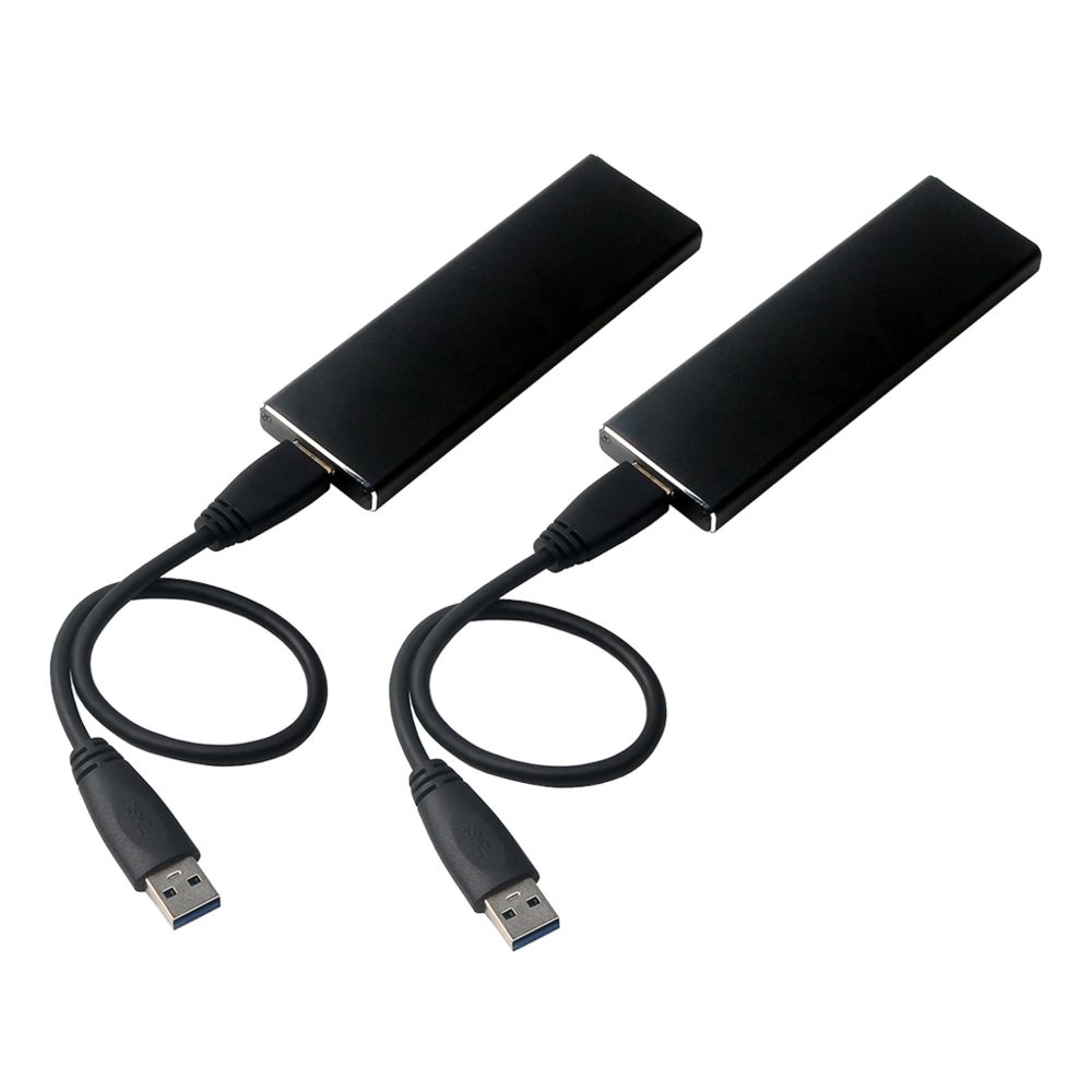marque generique - 2x Boîtier SSD HDD Vers USB 3.0 Pour Macbook Air 2012 A1465 - Boitier PC