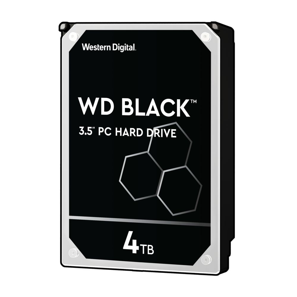 Western Digital - WD BLACK 4 To - 3.5'' SATA III 6 Go/s - Cache 256 Mo - Noir - Disque Dur interne