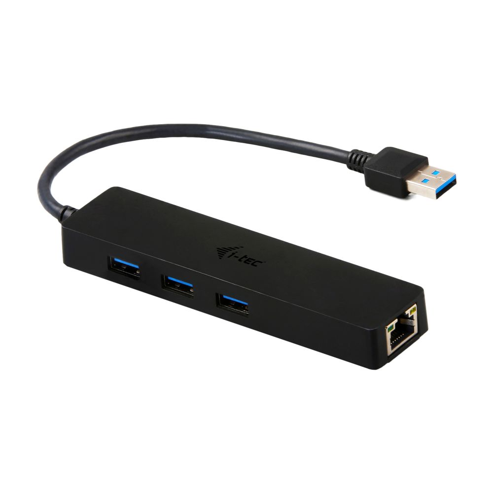 I-Tec - i-tec USB 3.0 Slim HUB 3 Port + Gigabit Ethernet Adapter - Hub