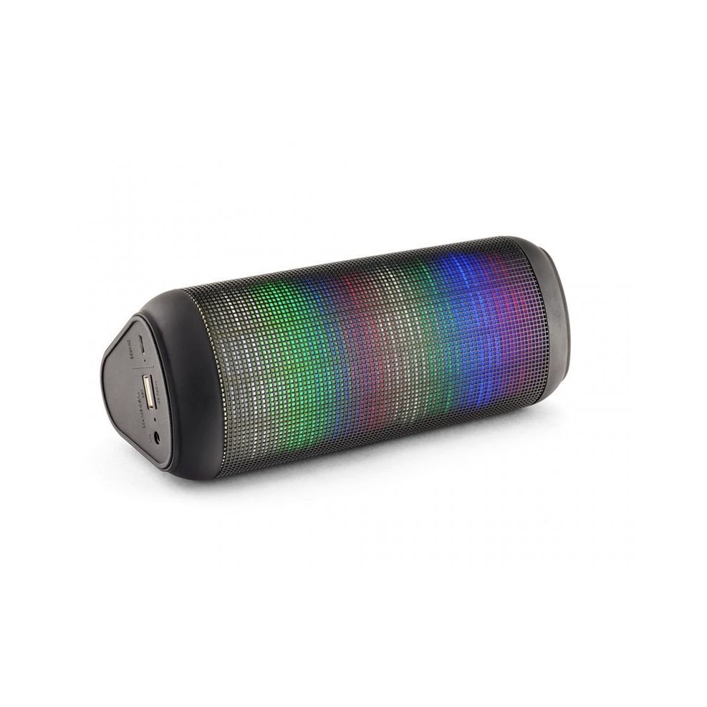 Caliber - Haut-parleur Bluetooth à LED multicolores, AUX-in, USB, micro-sd et batterie intégrée - Caliber HPG429BTL - Pack Enceintes Home Cinéma