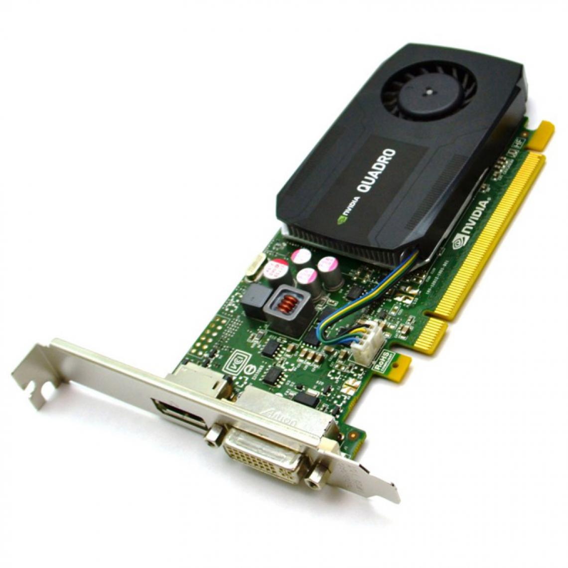 Nvidia - Carte HP NVIDIA Quadro K600 700102-001 713379-001 1Go PCI-e DVI DisplayPort - Carte Graphique NVIDIA